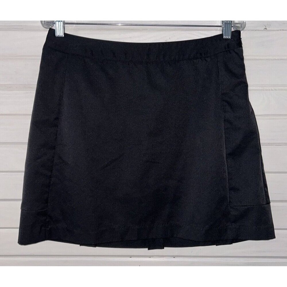 adidas Sz 8 Black Climacool Golf Tennis Workout Athletic Skirt Skort Shorts EUC